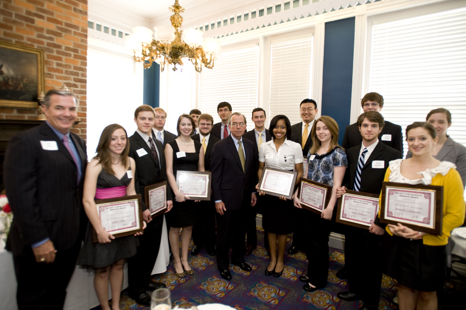 Group photo of 2011 Award Recipients