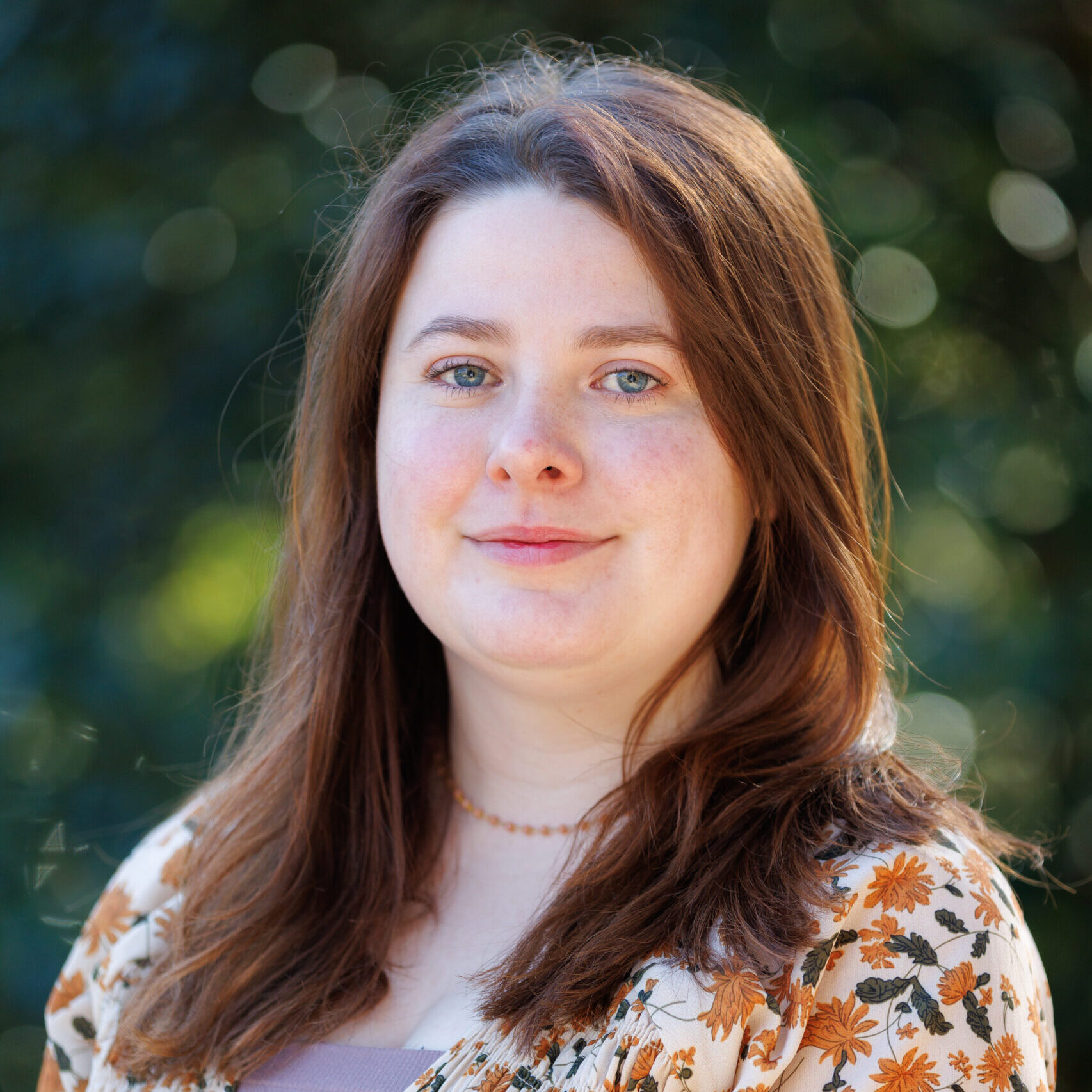 A headshot of Katie Johnson.