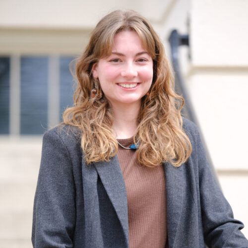 A headshot of Emily Rabbideau