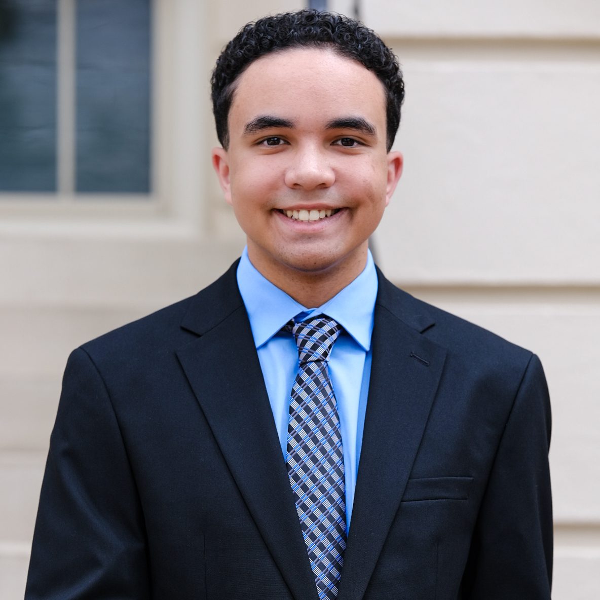 A headshot of Jacob Binkley.