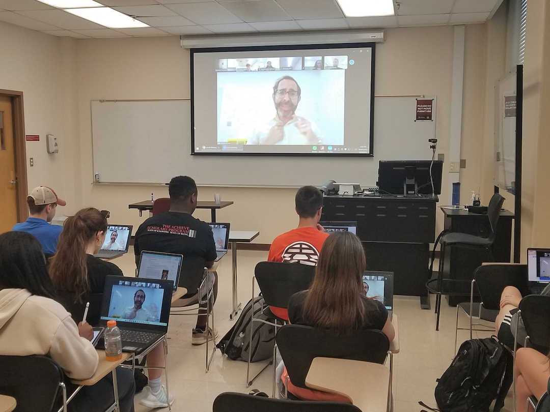 Students in classroom
